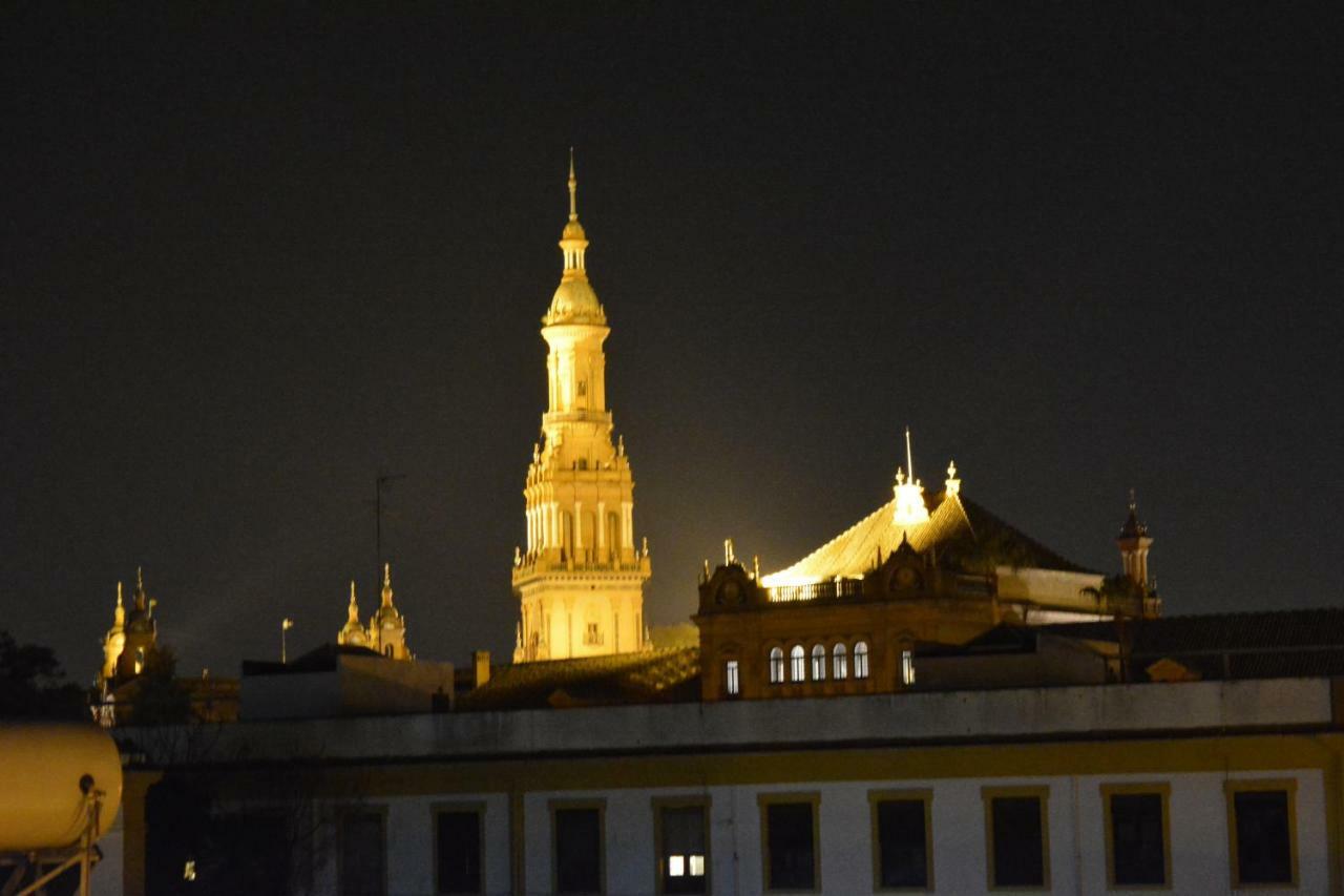 Las Cruzadas Melia-Plaza De Espana Sevilla Bagian luar foto